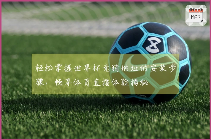 轻松掌握世界杯竞猜地址的安装步骤，畅享体育直播体验揭秘